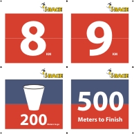 Kilometer Markers: R8, R9, 200W, 500F