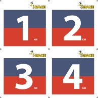 Kilometer Markers: RB1, RB2, RB3, RB4