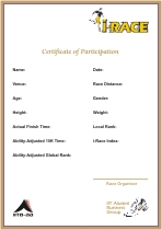 i-Race Certificate